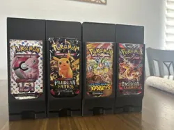 3d Printed Pokemon Trading Card Booster Pack Dispenser Display Holder HOLDS 43 - Image 1