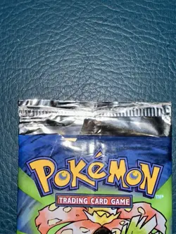 Pokemon Base Set Booster Pack RESEALED Guaranteed Holo From Set Plus Set Cards15 - Image 2