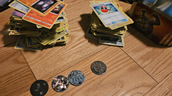 pokemon cards lot bulk over 450 cards rare gxs v trainer includes tins and binde - Image 2