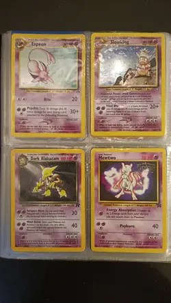 Pokemon cards inc Espeon 1/75 holo Slowking 14/111 holo Venusaur 15/102 holo - Image 1