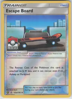 Escape Board Reverse Holo Promo League & Championship Cards 122a/156 NM - Image 1
