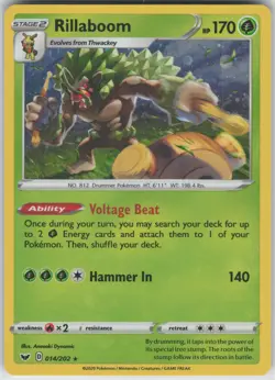 Rillaboom - (Cosmos Holo) Promo Miscellaneous Cards & Products 014/202 NM - Image 1