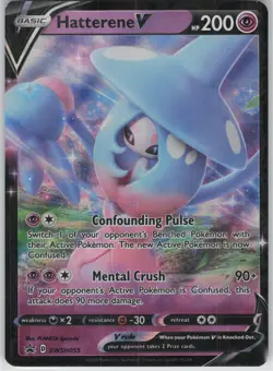 Hatterene V - Holo Promo SWSH: Sword & Shield Promo Cards SWSH055 NM - Image 1
