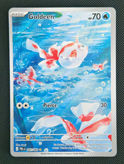 Pokemon TCG - Goldeen 087/084 - Illustration Rare - Pitch Black - NEAR MINT - Image 1