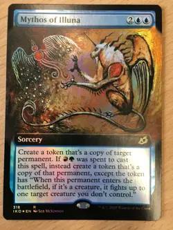FOIL EXTENDED Mythos of Illuna - Ikoria (Magic/MTG) Near Mint - Image 1