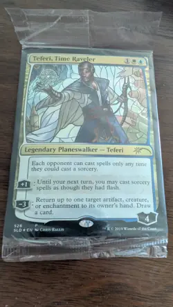 Teferi, Time Raveler (Stained Glass) Secret Lair Drop Foil - Image 1