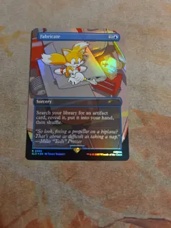 Fabricate (2090) Rainbow FOIL Secret Lair MTG NM - Image 1