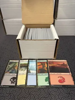 Bulk MTG Lands - 50 Of Each - Avatar Basic Lands - Magic The Gathering - 250 Lot - Image 1