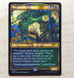 Yargle and Multani (Showcase). MOM #0317 Rare Reg MTG Magic: The Gathering - Image 1