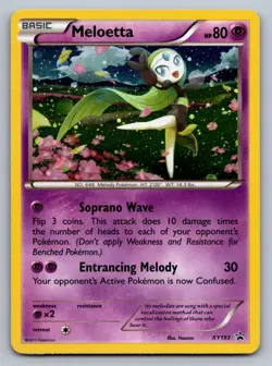 Meloetta XY193 Holo Promo XY Promo Pokemon LP - Image 1