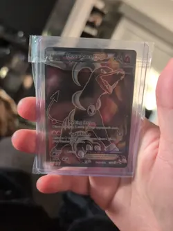 Pokemon Breakthrough Houndoom EX Full Art Ultra Rare Holo Card 153/162 NM - Image 1