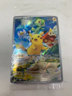Pokemon TCG 2023 Pikachu 027 HP 60 Atsushi Furusawa Reverse Holo Promo Card Game - Image 1