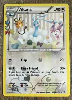 2016 Pokemon XY Generations Radiant Collection Altaria RC24/RC32 Holo LP - Image 1