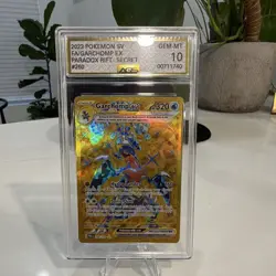 The Pokemon Company Garchomp ex 260/182 SV04 Paradox Rift Holo AGS 10 - Image 1