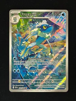 Pokemon Frogadier 089/086 Me04: Chaos Rising Holo (NM Pack Fresh) - Image 1