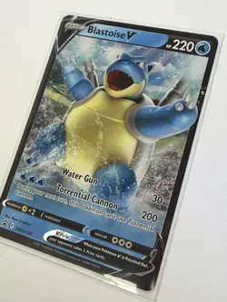 Pokemon TCG - Blastoise V - Black Star Promo - SWSH101 - Holo - Mint - Image 2