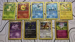 Eeveelution FULL SET Black & White Promo BW87 - BW94 holo + Sylveon NM to Mint - Image 1