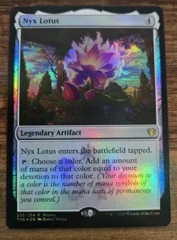 MTG - Nyx Lotus - Theros Beyond Death - Foil - NM - Image 1