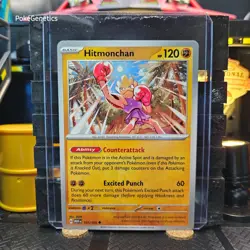 Hitmonchan 151 Pokemon TCG 107/165 Scarlet & Violet Uncommon - Image 1