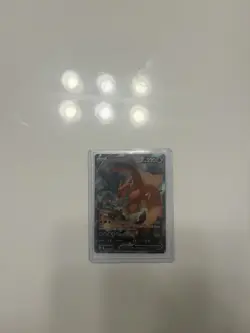 Charizard V 154/172 (Alt Full Art) Brilliant Stars NM, Pokemon SWSH09 - Image 1