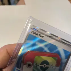 Poke Pad Mega Evolution Perfect Order 113/088 Holo Pokemon Ultra Rare Trainer - Image 3