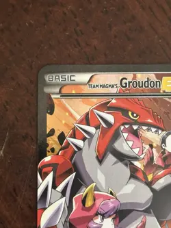 The Pokemon Company Team Magma's Groudon EX 15/34 Double Crisis Holo Ultra Rare - Image 2