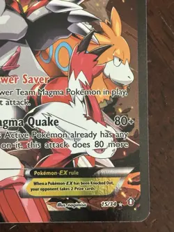 The Pokemon Company Team Magma's Groudon EX 15/34 Double Crisis Holo Ultra Rare - Image 4