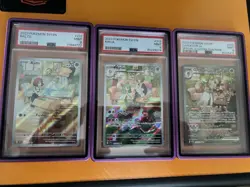 PSA Graded 2023 Pokemon Scarlet & Violet EN Lot: Ralts/Kirlia/Gardevoir ex PSA9 - Image 1