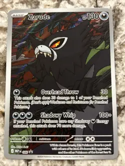 Pokemon TCG Zarude 088 Pitch Black ETB Promo Near Mint Ships Fast - Image 1