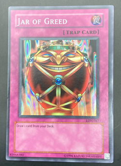 Yu-Gi-Oh! TCG Jar of Greed Jar of Greed MP LON-047 - Image 1