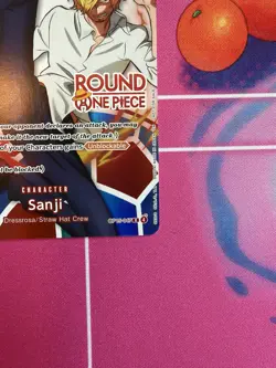 Round 1 Sanji English One Piece Promo OP15-047 - Image 4