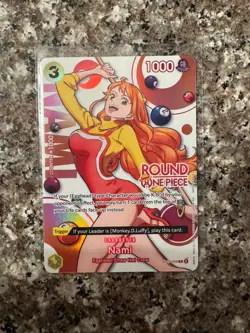 Round 1 x English One Piece Nami Promo ST29-008 - English - Image 1
