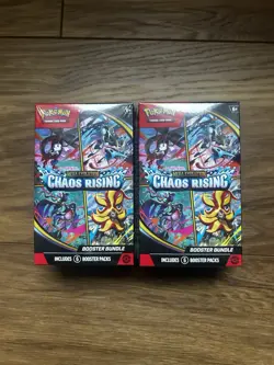X2 Chaos Rising Booster Bundle Pokemon TCG - Brand New / Factory Sealed - Image 1