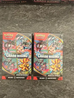 Pokemon TCG : Chaos Rising Booster Bundle Factory Sealed - Image 1