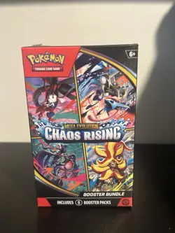 Pokemon TCG Chaos Rising Booster Bundle Brand New Factory Sealed X6 Packs Inside - Image 1