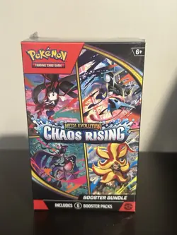 Pokemon TCG Chaos Rising Booster Bundle Brand New Factory Sealed X6 Packs Inside - Image 1