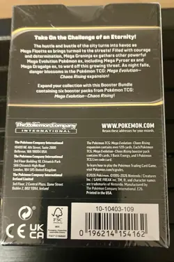 Pokemon Tcg Chaos Rising Booster Bundle | FACTORY SEALED | TRUSTED UK SELLER - Image 2