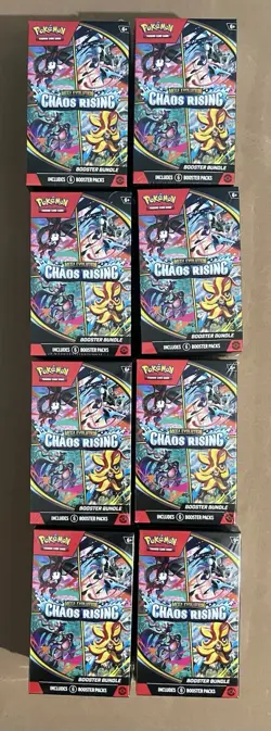 Pokemon TCG Chaos Rising Booster Bundle Factory Sealed (Bulk) - Image 1
