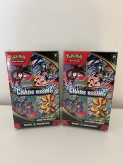 Pokemon TCG Chaos Rising Booster Bundle (6 Packs) Factory Sealed X2 - Image 1
