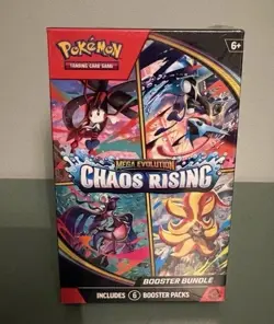 Pokemon TCG Chaos Rising Booster Bundle 6 Packs Factory Sealed - Image 1