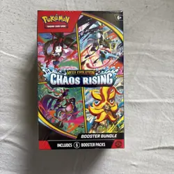 Pokemon TCG Chaos Rising Booster Bundle Factory Sealed - Image 1