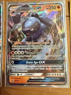 Nintendo Pokemon TCG Sun & Moon GX Holo 7-Card Lot Vikavolt/Drampa & More - Image 5