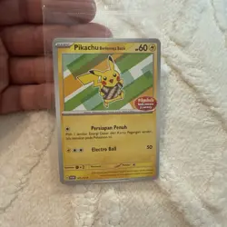 Pokemon Card - Pikachu Berkemeja Batik 101/SV-P Indonesia Journey Promo - SEALED - Image 1