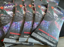 24 Packs Magic The Gathering Adventures in The Forgotten Realms Hangar Draft D&D - Image 2