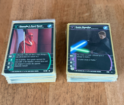 Star Wars TCG WOTC Attack of the Clones Lot of 109 Cards Light Played Condition - Image 1
