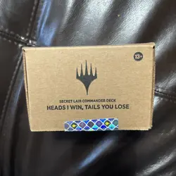 Magic The Gathering - HEADS I WIN, TAILS YOU LOSE - Sealed Secret Lair Deck NEW - Image 1