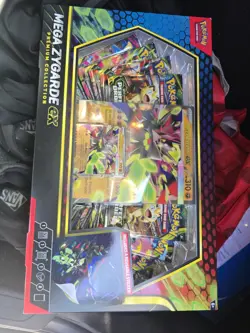 Pokemon TCG: Mega Zygarde EX Premium Collection Factory Sealed Card Box - Image 1