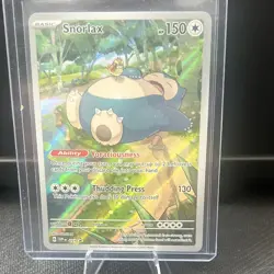 The Pokemon Company Pokemon TCG Snorlax 051 SV Promo Cards Holo 2023 - Image 1