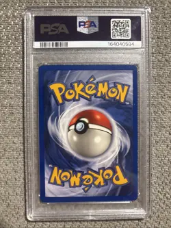 Pokemon TCG Blastoise Holo Unlimited Rare Card Base Set 2/102 PSA 7 Near Mint NM - Image 2