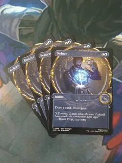 Deduce x 4 - Showcase | 7% Off 2+ | Karlov Manor | NM | MTG - Image 1